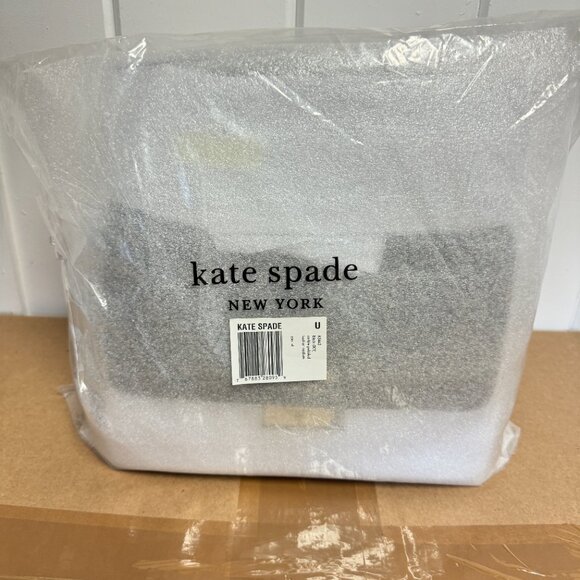 kate spade new york Carlyle Leather Medium Shoulder Bag - Black - Picture 7 of 8